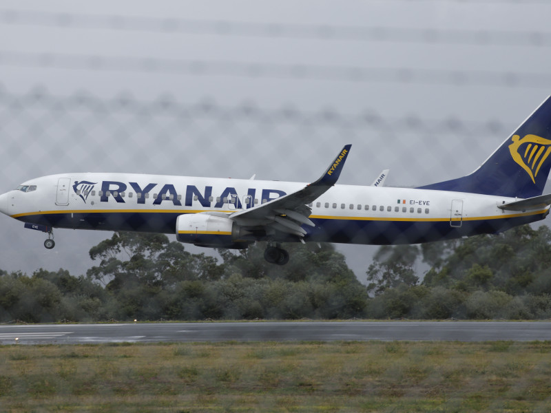 Aeronave de la compañía Ryanair
