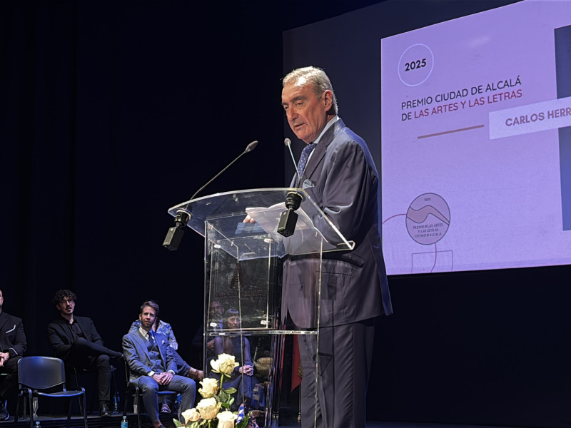 Carlos Herrera, en Alcalá de Henares