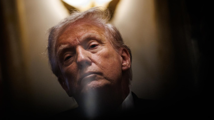 El presidente de Estados Unidos, Donald Trump, durante una reunión del gabinete en la Casa Blanca en Washington, DC, EE.UU.