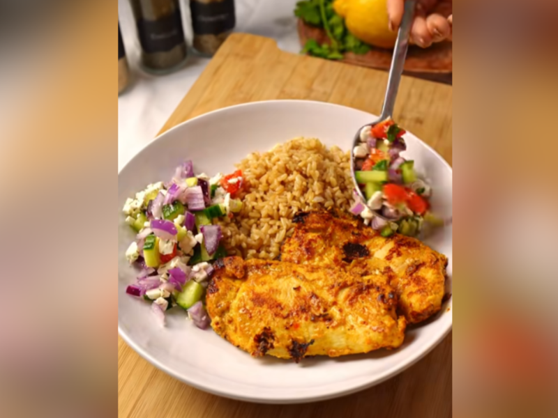 El plato de pollo que propone Paula Delgado para la comida
