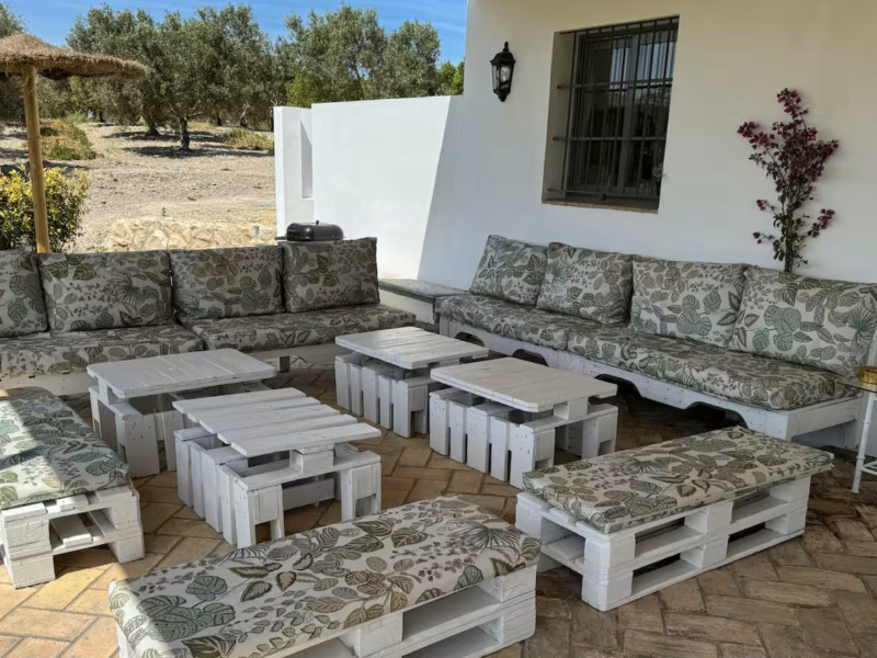 La terraza exterior