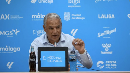 Imagen de Sergio Pellicer este mediodía en la sala de prensa.