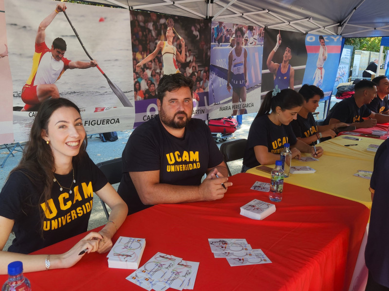 La UCAM lleva el espíritu olímpico a Madrid