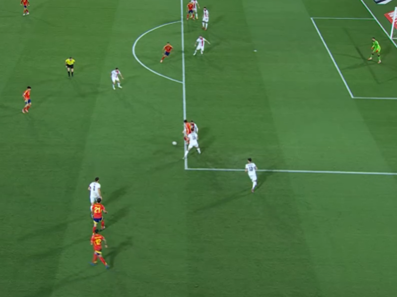 Penalti Ferran Torres en el España - Georgia