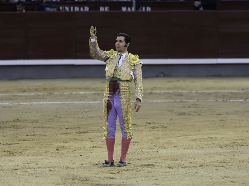 Morante de la Puebla se corta la coleta en la plaza de toros de Las Ventas, a 12 de octubre de 2025