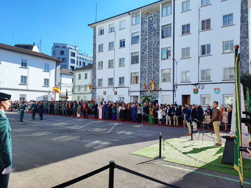 Convidados aos actos con motivo do Día do Pilar na Comandancia de Lugo