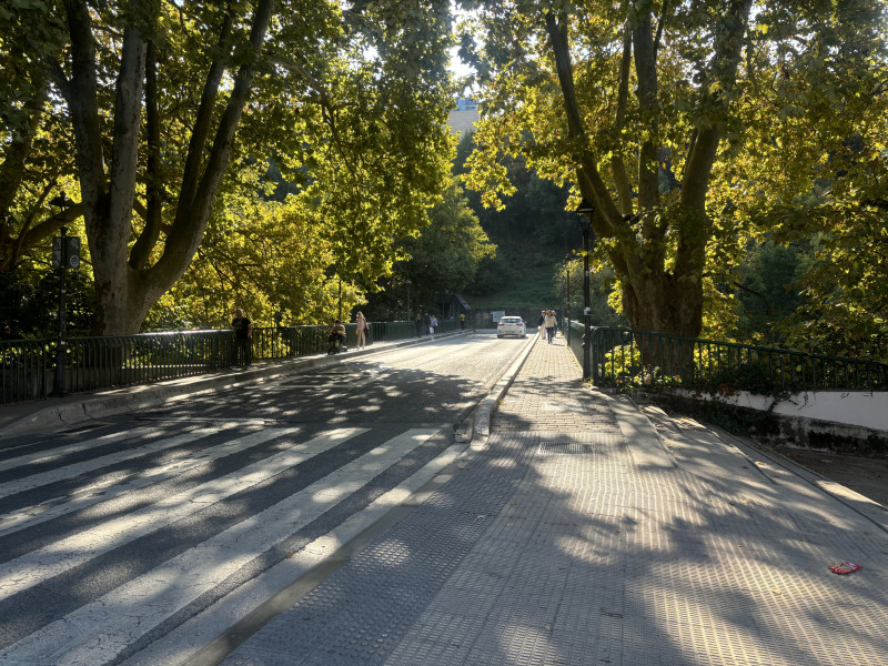 Puente de Curtidores en Pampona