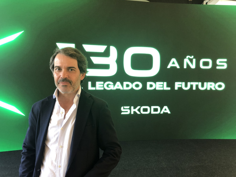 Javier Arenas, jefe de prensa de Skoda.