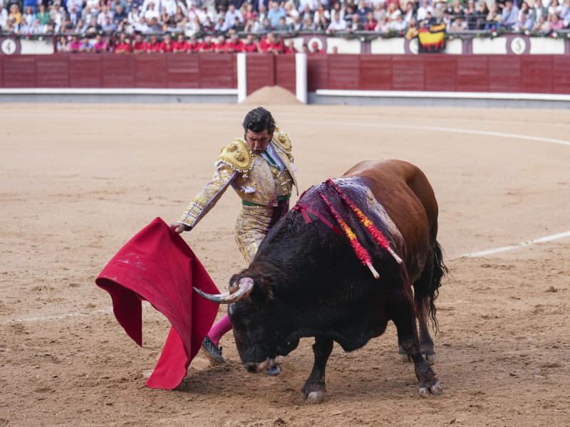 Morante en su despedida como torero en la plaza de Las Ventas, en Madrid