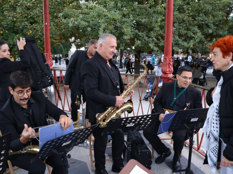 La Banda de Música de Lugo volvió a tocar en el San Froilán "después de muchos años"