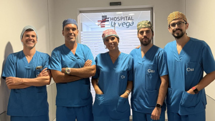 Primera reducción de volumen pulmonar mediante vapor en un hospital privado