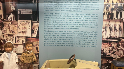 Algunos de los juguetes de la exposición