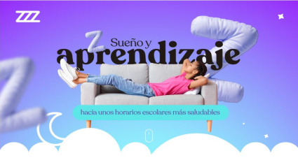 Cartel del evento sobre sueño y aprendizaje