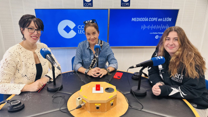 "Entre Nosotras": Natichu Alvarado con Camino Diez y Esther Peñalba Aller