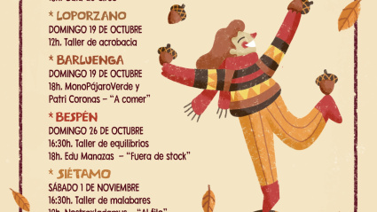 Cartel Circo de Otoño 2025