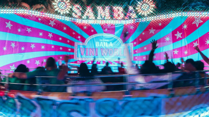 El brasileño tematizó hasta atracciones para su fiesta.