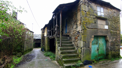 Una casa típica de Castromil, Zamora
