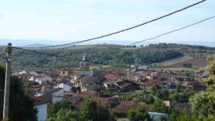 El pueblo de Trabazos de Aliste, Zamora