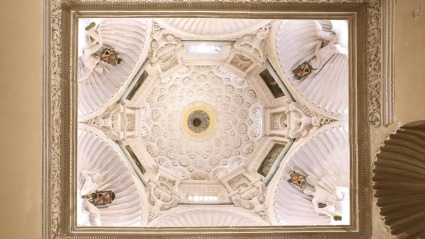 Cúpula del Palacio Episcopal de Tarazona.