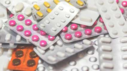 Tabletas de medicamentos