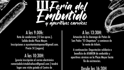 III Feria del Embutido Peñas de San Pedro