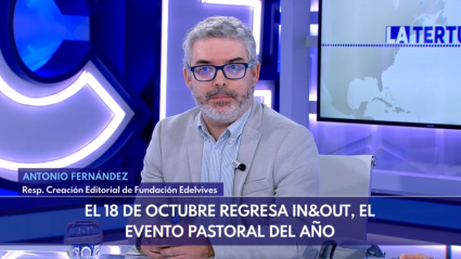 Antonio Fernández, responsable de Creación Editorial de Fundacion Edelvives