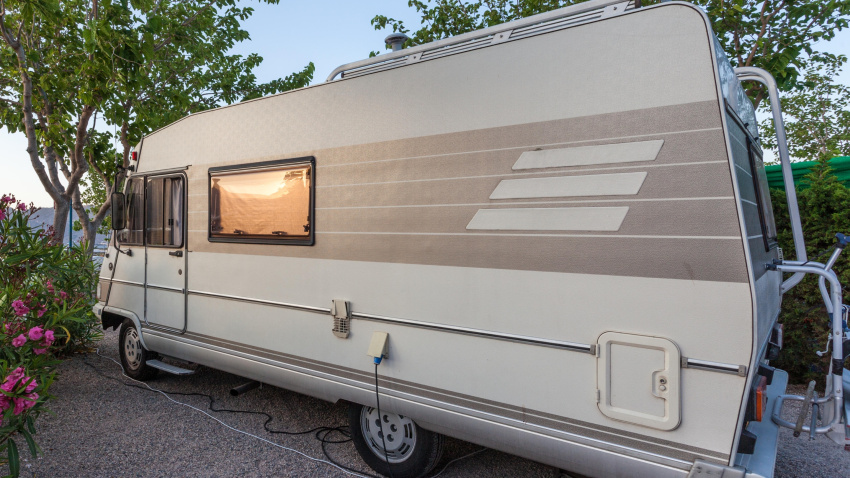Imagen de recurso de una autocaravana