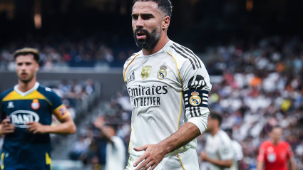 Dani Carvajal y Javi Puado, capitanes de Real Madrid y Espanyol.