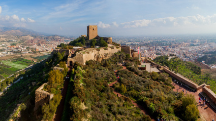 Fortaleza del Sol, en Lorca. Turismo Región de Murcia