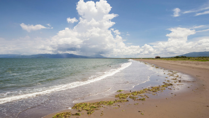 Filipinas, Luzón, provincia de Camarines Sur, playa de San José