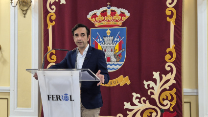 José Manuel Rey Varela en rueda de prensa