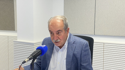 Antonio Couceiro, en los estudios de COPE Coruña
