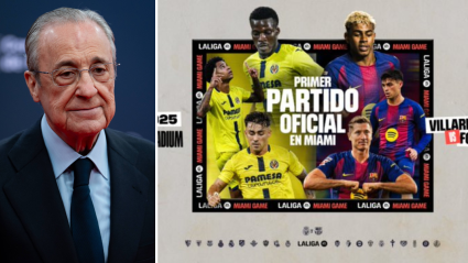El Real Madrid da un paso más en contra del partido de Miami entre el Villarreal y el Barça