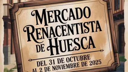 El mercado renacentista abrirá sus puertas del 31 de octubre al 2 de noviembre