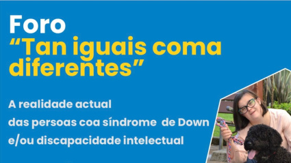Fragmento del cartel del foro "Tan iguais coma diferentes"