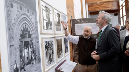 Visita a la zona expositiva de la hospedería