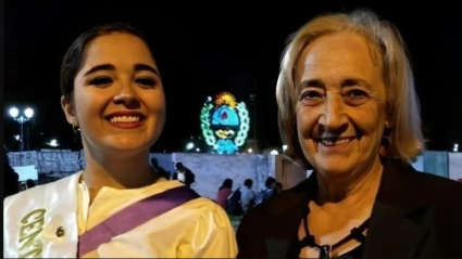 Carla y su abuela Amalia, muy unidas, recuerdan con nostalgia La Rioja