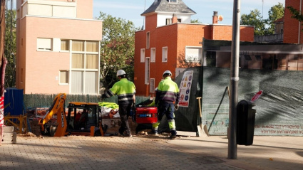 Trabajadores de obra