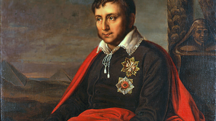 Retrato de Jan Potocki, el autor polaco que se inspiró en Zaragoza
