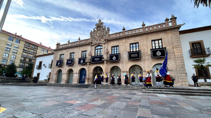 Hotel de la Reconquista de Oviedo, durante la celebración de los Premios Princesa de Asturias