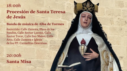 Procesión extraordinaria de Santa Teresa