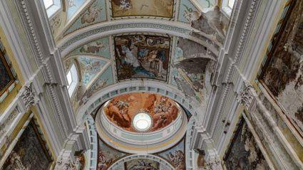 Interior de La Cartuja de Nuestra Señora de las Fuebtes