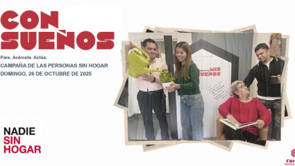 Cáritas Diocesana de Madrid presenta su Campaña de Personas sin Hogar, este año con el lema ‘Sin hogar, pero con sueños’