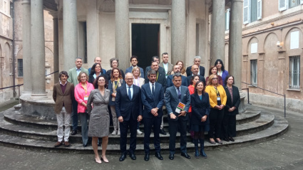 El director xeral de Patrimonio defendió en Roma las condiciones de la Ribeira Sacra para ser Patrimonio de la Humanidad