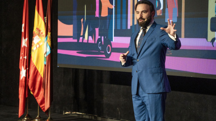 Ángel Niño, en uno de los muchos eventos sobre innovación en los que debe comparecer.