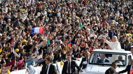 El Papa ante los peregrinos