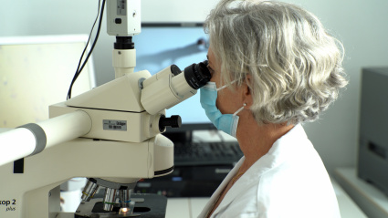 (Foto de ARCHIVO)La doctora Bernet en laboratorioREMITIDA / HANDOUT por RIBERAFotografía remitida a medios de comunicación exclusivamente para ilustrar la noticia a la que hace referencia la imagen, y citando la procedencia de la imagen en la firma03/2/2025