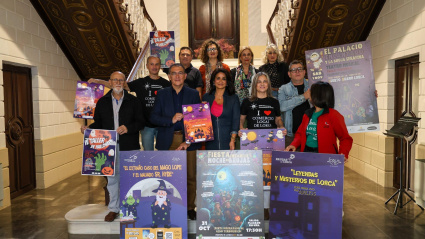 Presentación de las actividades de Halloween que tomarán las calles de Lorca y recintos históricos durante esta semana