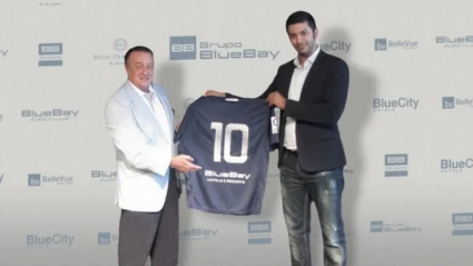 Momento en el que se presentó el patrocinio en 2013