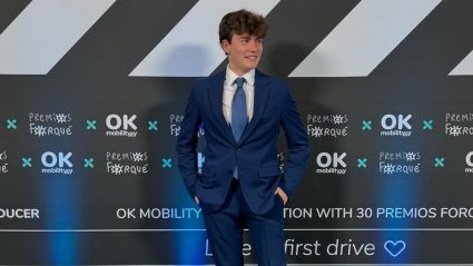 Álvaro de los Santos, en los Premios Forqué